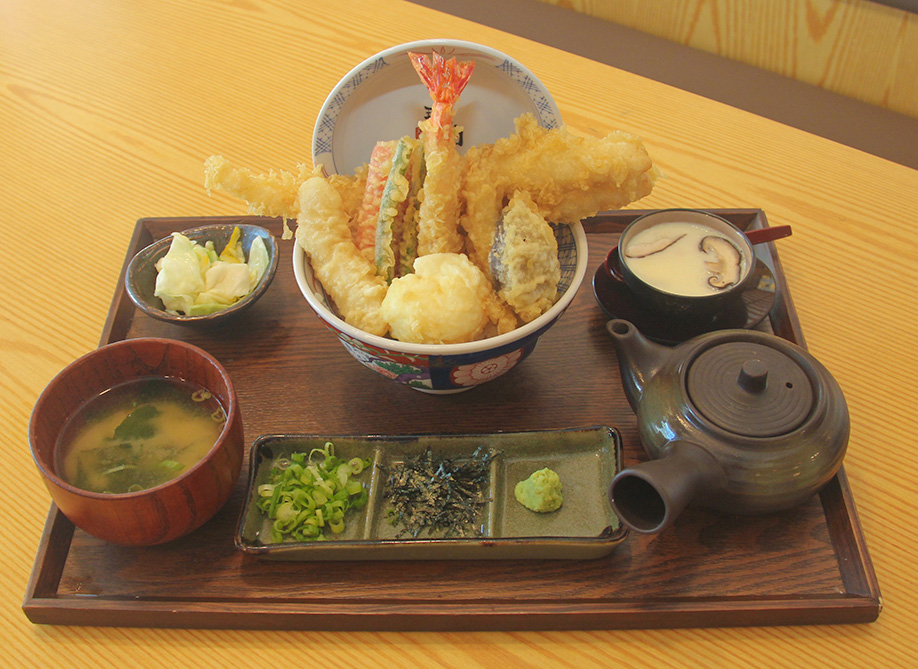 極み天丼（あなご）セット